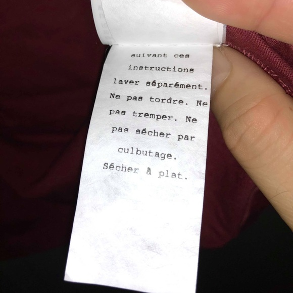 Gucci logoT shirt Size M red bordeau 100% Authentic - Picture 5 of 10